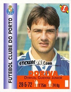 Cromo Dorival Guidoni Junior - Euro Super Clubs 1999 - Panini