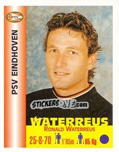 Cromo Ronald Waterreus - Euro Super Clubs 1999 - Panini