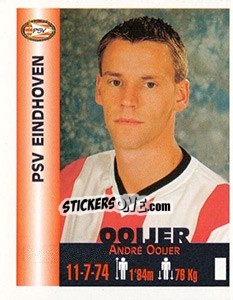 Sticker André Ooijer - Euro Super Clubs 1999 n. 280 - Panini