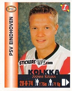 Figurina Joonas Kolkka - Euro Super Clubs 1999 - Panini