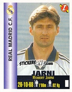 Sticker Robert Jarni - Euro Super Clubs 1999 n. 298 - Panini