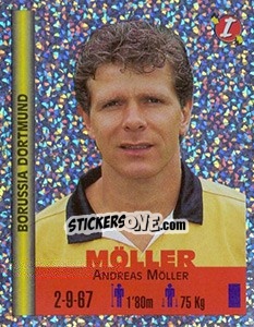 Figurina Andreas Möller - Euro Super Clubs 1999 - Panini