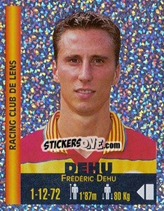 Sticker Frédéric Dehu - Euro Super Clubs 1999 n. 363 - Panini