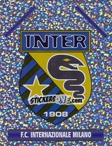 Cromo Emblem - Euro Super Clubs 1999 - Panini