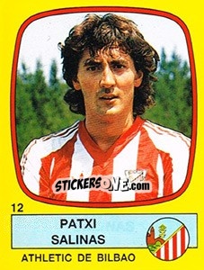 Figurina Patxi Salinas - Liga Spagnola 1988-1989 - Panini
