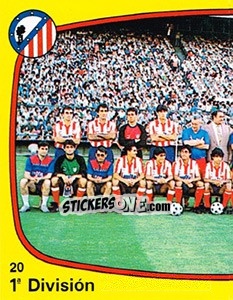 Cromo Equipo - Liga Spagnola 1988-1989 - Panini