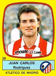 Cromo Juan Carlos Rodríguez