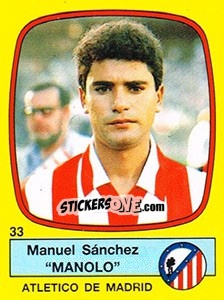 Sticker Manuel Sánchez 