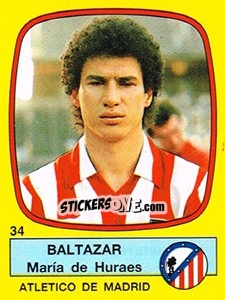 Sticker Baltazar María de Huraes - Liga Spagnola 1988-1989 - Panini