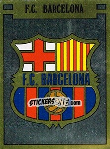 Sticker Escudo - Liga Spagnola 1988-1989 - Panini