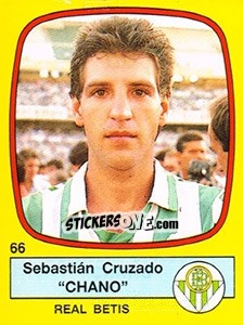 Sticker Sebastián Cruzado "Chano"
