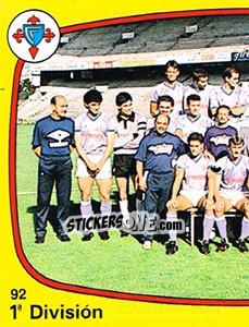 Sticker Equipo - Liga Spagnola 1988-1989 - Panini