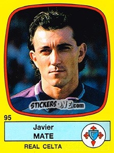 Sticker Javier Mate - Liga Spagnola 1988-1989 n. 95 - Panini