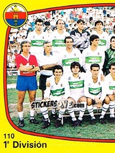 Sticker Equipo - Liga Spagnola 1988-1989 - Panini