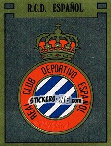 Sticker Escudo - Liga Spagnola 1988-1989 - Panini