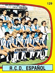 Cromo Equipo - Liga Spagnola 1988-1989 - Panini