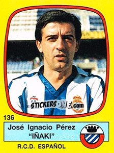 Cromo José Ignacio Pérez 
