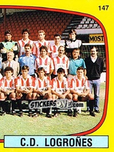 Figurina Equipo - Liga Spagnola 1988-1989 - Panini