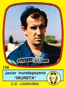 Sticker Javier Iruretagoyena "Irureta"