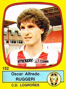 Figurina Oscar Alfredo Ruggeri - Liga Spagnola 1988-1989 - Panini