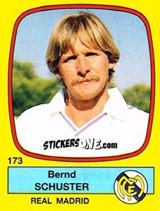 Sticker Bernd Schuster - Liga Spagnola 1988-1989 n. 173 - Panini