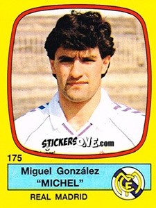 Cromo Miguel González 