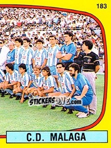 Cromo Equipo - Liga Spagnola 1988-1989 - Panini