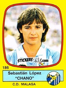 Cromo Sebastián López 