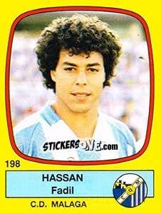 Sticker Hassan Fadil - Liga Spagnola 1988-1989 - Panini