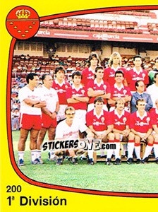 Sticker Equipo - Liga Spagnola 1988-1989 - Panini