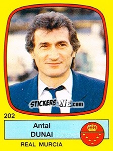 Sticker Antal Dunai - Liga Spagnola 1988-1989 n. 202 - Panini