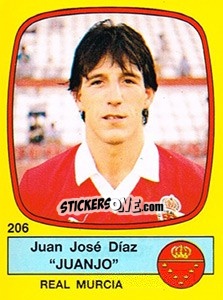 Cromo Juan José Díaz 