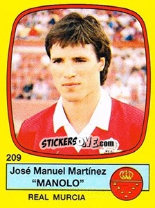 Sticker José Manuel Martínez 