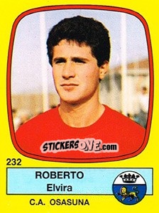 Cromo Roberto Elvira - Liga Spagnola 1988-1989 - Panini