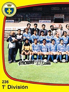 Sticker Equipo - Liga Spagnola 1988-1989 n. 236 - Panini