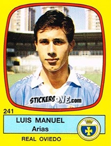 Sticker Luis Manuel Arias