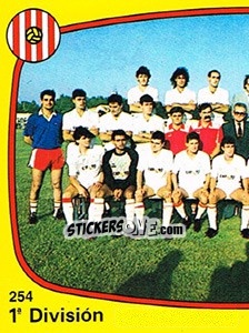 Sticker Equipo - Liga Spagnola 1988-1989 n. 254 - Panini