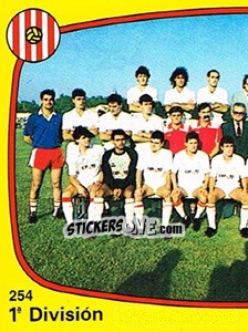 Sticker Equipo - Liga Spagnola 1988-1989 - Panini