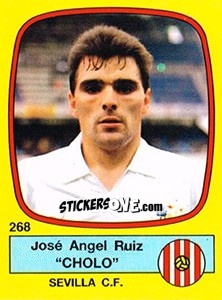 Cromo José Angel Ruiz 