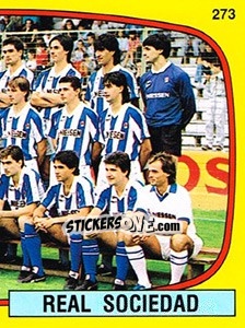 Figurina Equipo - Liga Spagnola 1988-1989 - Panini