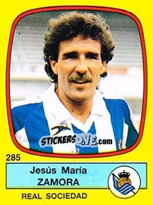 Cromo Jesús María Zamora - Liga Spagnola 1988-1989 n. 285 - Panini