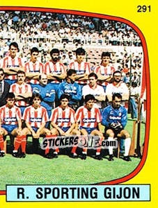 Figurina Equipo - Liga Spagnola 1988-1989 - Panini