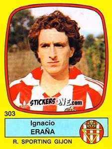 Figurina Ignacio Eraña - Liga Spagnola 1988-1989 - Panini