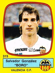 Sticker Salvador González "Boro"
