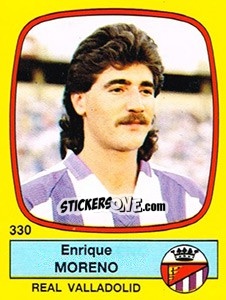 Sticker Enrique Moreno - Liga Spagnola 1988-1989 n. 330 - Panini