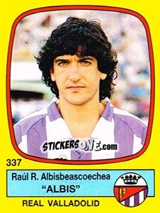 Sticker Raúl R. Albisbeascoechea 