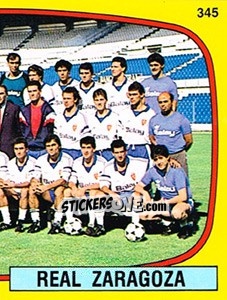 Figurina Equipo - Liga Spagnola 1988-1989 - Panini