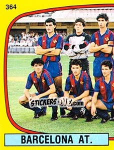 Figurina Equipo - Liga Spagnola 1988-1989 - Panini