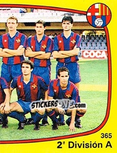 Sticker Equipo - Liga Spagnola 1988-1989 n. 365 - Panini