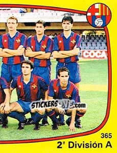 Sticker Equipo - Liga Spagnola 1988-1989 - Panini